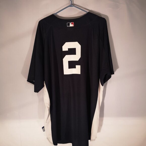 Authentic Collection Majestic Men's Derick Jeter #2 NY Yankees Cool Base Jersey - Picture 2 of 9
